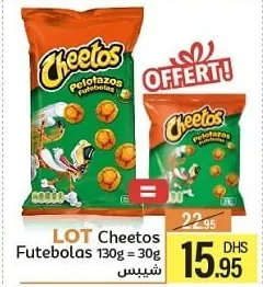 Cheetos Futebolas 30g