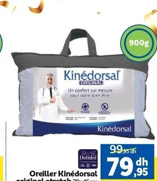 Oreiller Kinédorsal