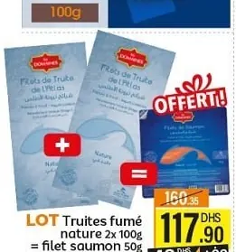 Truites fumé nature 100g flot eNnIIMANN