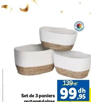 Set de paniers