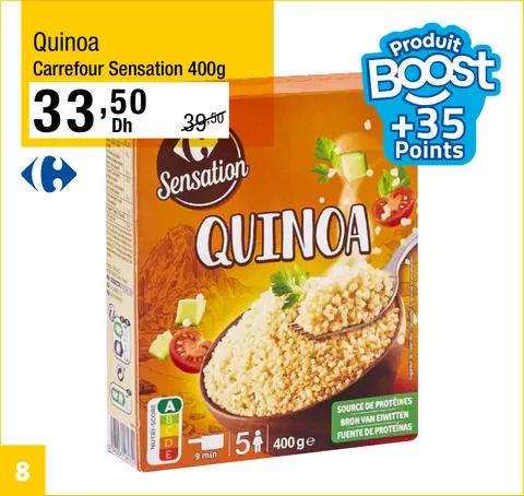 Quinoa Carrefour Sensation 400g