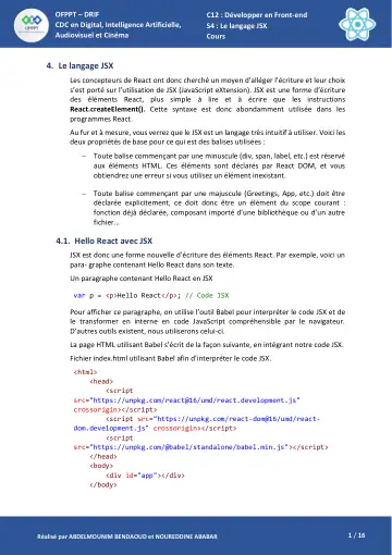 Première page : seance4 1 cours 631b2e9514e4b