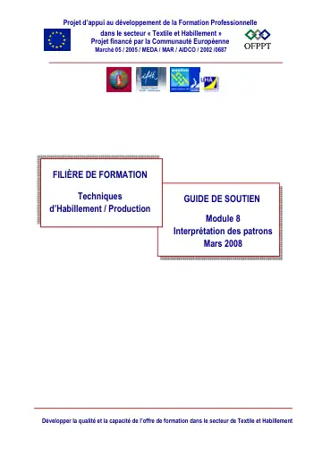 Première page : GS PR 08 Interprétation des patrons