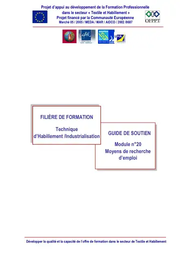 Première page : GS THI Moyens de recherche d’emploi