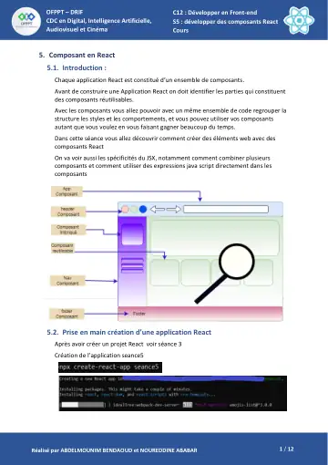 Première page : seance5 cours 1