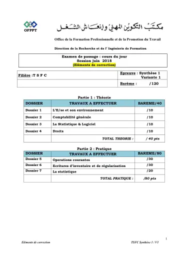 Première page : 18.6 AGC TS FC Ex Passage Synthèse V1