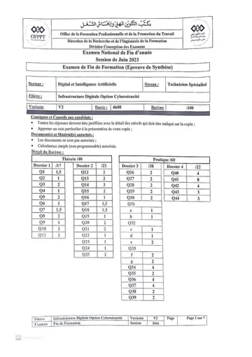 Première page : Doc1
