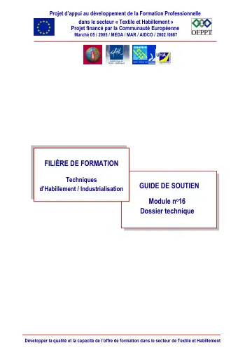 Première page : GS THI 16 dossier tech