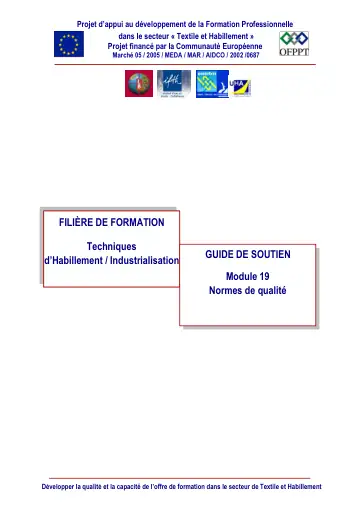 Première page : GS THI 19 Qualite