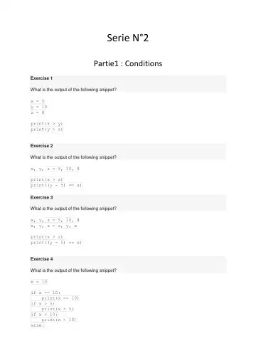Première page : Serie N2 1