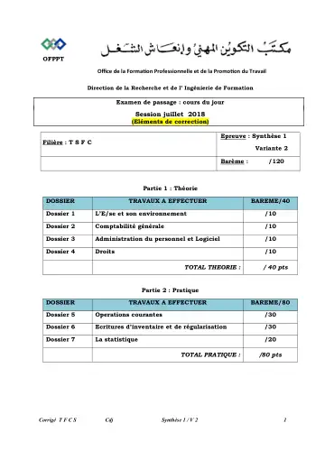Première page : 18.6 AGC TS FC Ex Passage Synthèse V2
