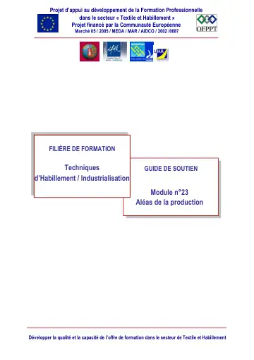 Première page : GS THI 23 Aléas